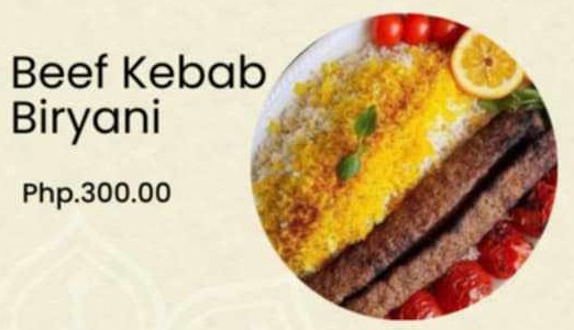 BEEF KEBAB BIRYANI