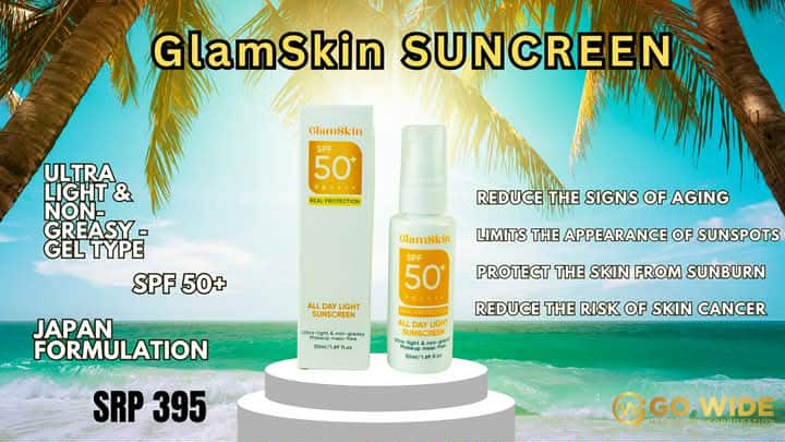 GLAMSKIN SUNSCREEN 