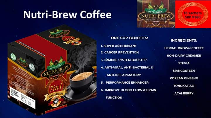 NUTRI-BREW COFFEE 